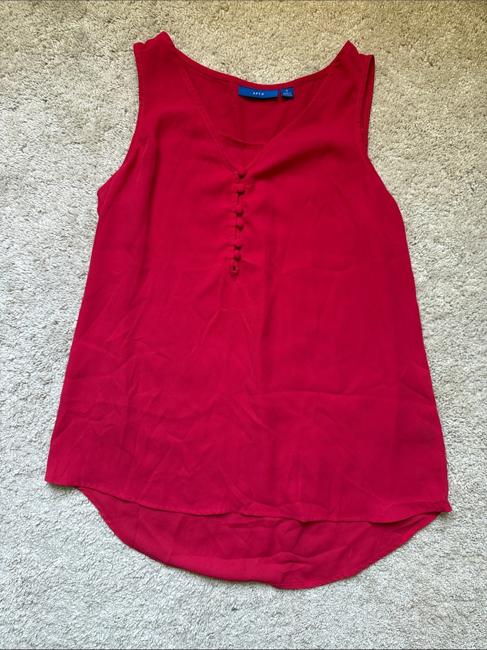 Apt. 9 Red Women’s Blouse Tank